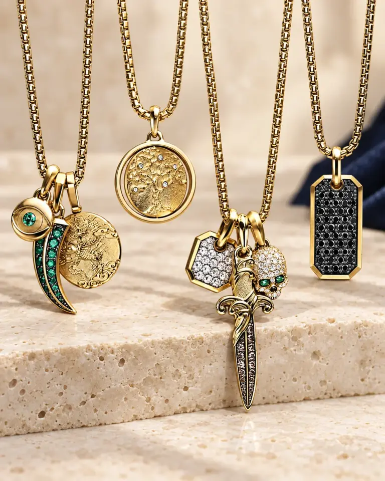 NUA Talisman Vert Figürlü Kolye Modelleri